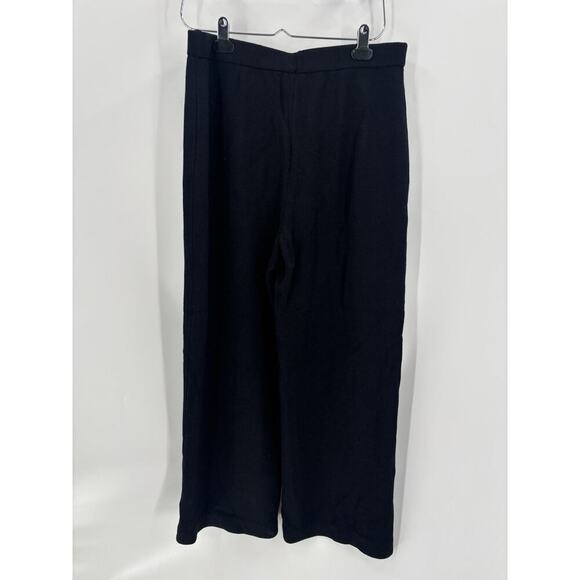 NWT St. John Vintage Pants Womens 14 Black Santana Knit...